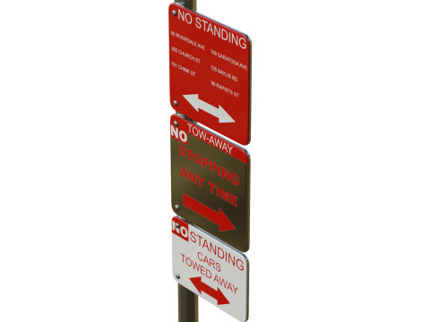 Traffic Sign 02 3D मॉडल