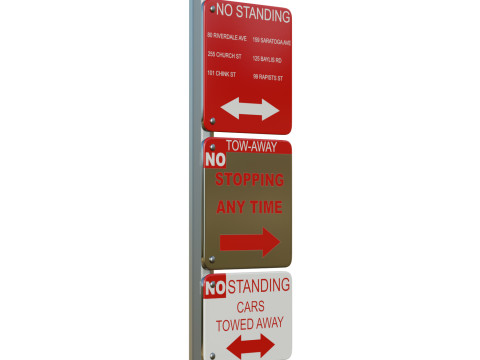 Traffic Sign 02 3D मॉडल