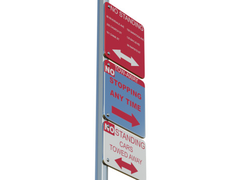 Traffic Sign 02 3D मॉडल