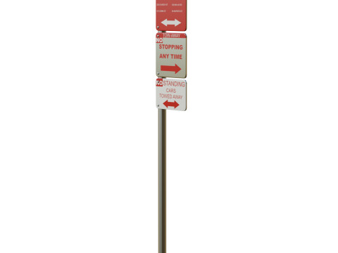 Traffic Sign 02 3D मॉडल