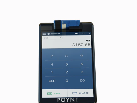 Poynt Smart Payment Terminal 3D Model