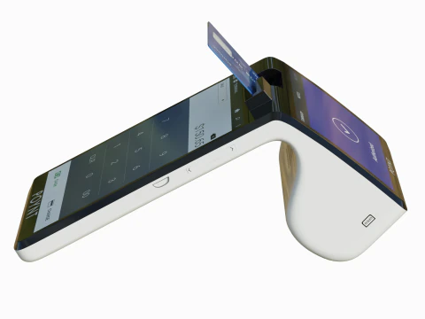 Poynt Smart Payment Terminal 3D Model