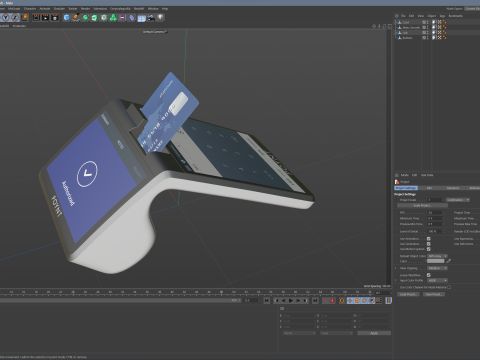 Poynt Smart Payment Terminal 3D Модель