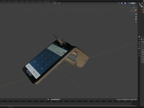Poynt Smart Payment Terminal 3D Модель