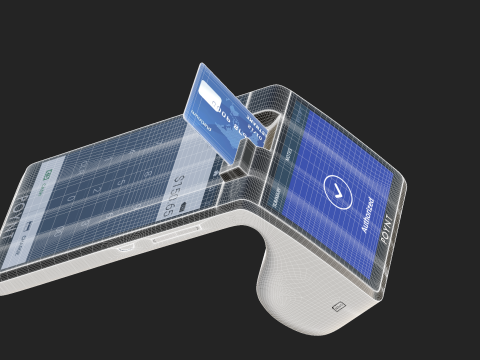 Poynt Smart Payment Terminal 3D Модель
