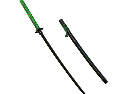 Zombie Slayer Katana 3D Model