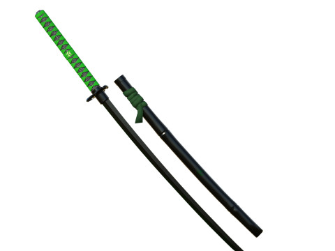 Zombie Slayer Katana 3D Model