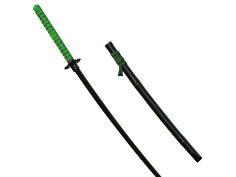 Zombie Slayer Katana 3D Model