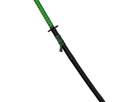 Zombie Slayer Katana 3D Model