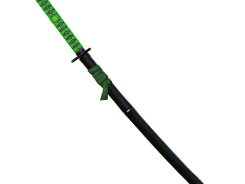 Zombie Slayer Katana 3D Model