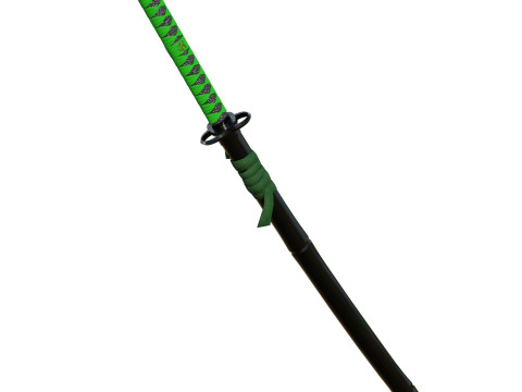 Zombie Slayer Katana 3D Model