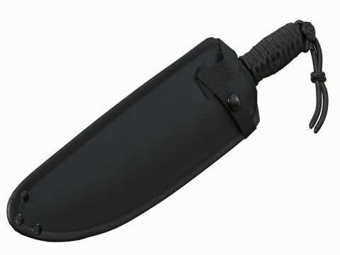 Red Guardian Twin Machete 3D Model