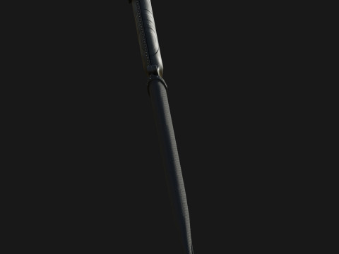 Curved Knife 3D Model