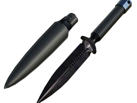 Kunai Knife 3D मॉडल