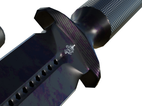 Kunai Knife 3D मॉडल