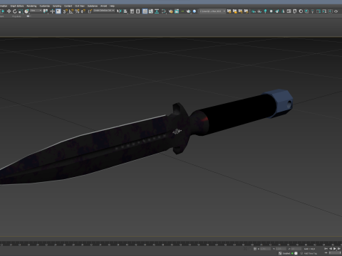 Kunai Knife 3D मॉडल