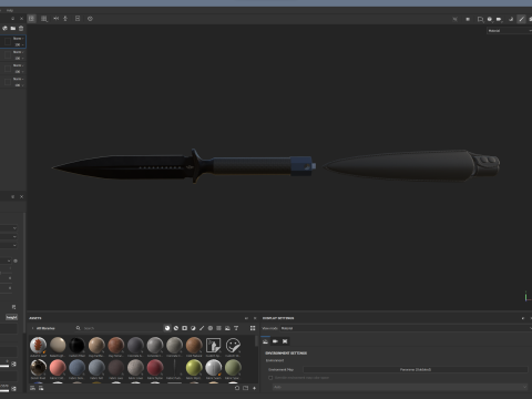 Kunai Knife 3D मॉडल