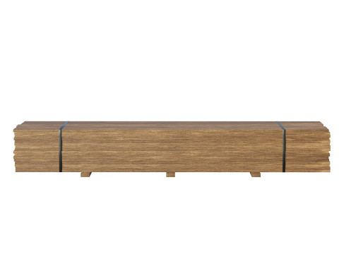 Stack Of Wooden Planks Model 3D