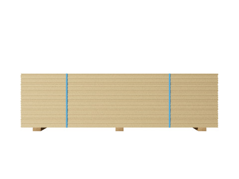 Stack Of Plywoods On Wood Planks 3D Model