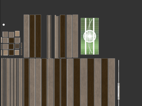 Barrels On Wooden Pallet 3Dモデル