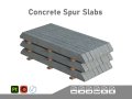 Stacked Concrete Spur Slabs Modelo 3D