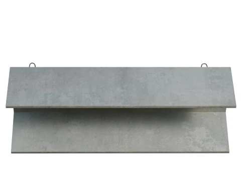 Concrete Trench 3D Model