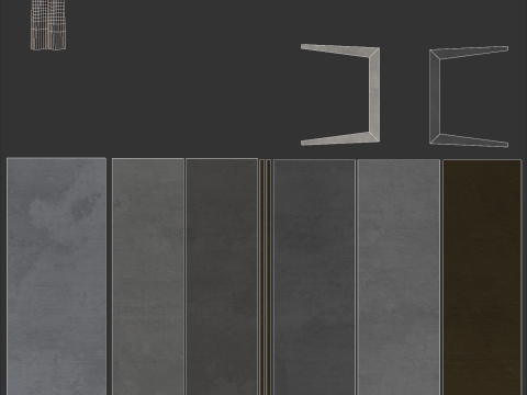 Concrete Trench Model 3D