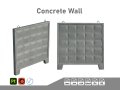 Concrete Wall Modelo 3D