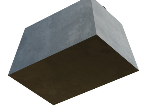 Concrete Block 3D 模型