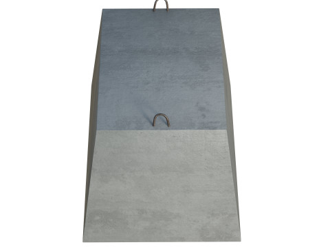 Concrete Block 3D 模型