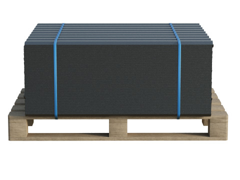 Metal Roof Tiles On Pallet Model 3D
