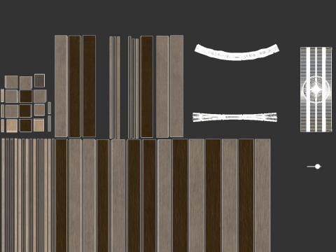 Beer Kegs On Wooden Pallet 3D Модель