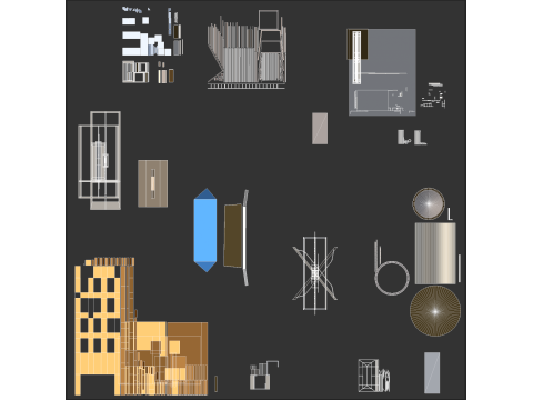 Apartment Building 3 Modelo 3D