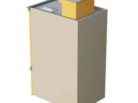 Condominio stilizzato 5 Modello 3D