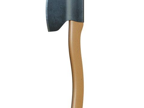 Axe PBR Modello 3D