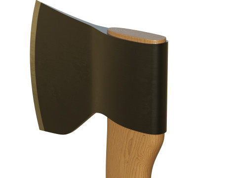 Axe PBR Modello 3D