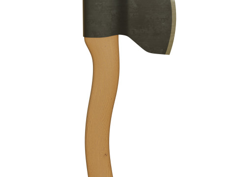 Axe PBR Modello 3D