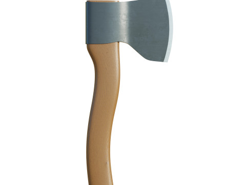 Axe PBR Modello 3D