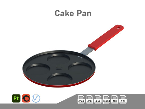 Cake Pan 3D 모델