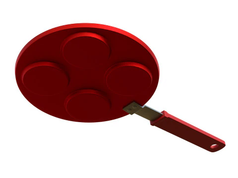 Cake Pan 3D Model
