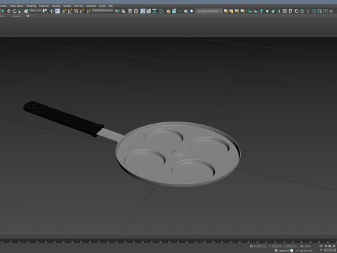 Cake Pan 3D Model
