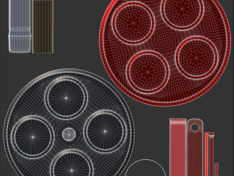Cake Pan Modelo 3D