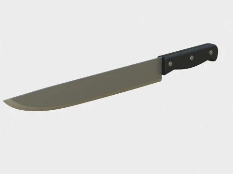 Kitchen Knife 3D Model