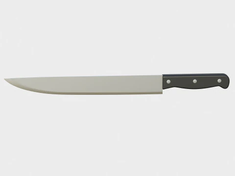 Kitchen Knife 3D Model