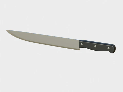 Kitchen Knife 3D Model