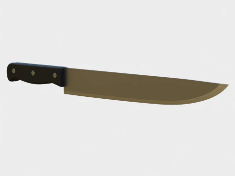 Kitchen Knife 3D Model