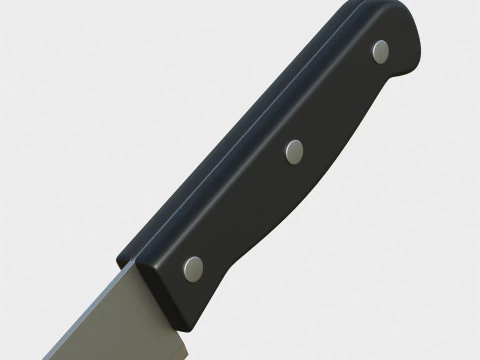 Kitchen Knife 3D Model