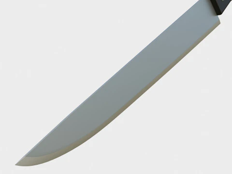 Kitchen Knife 3D Model