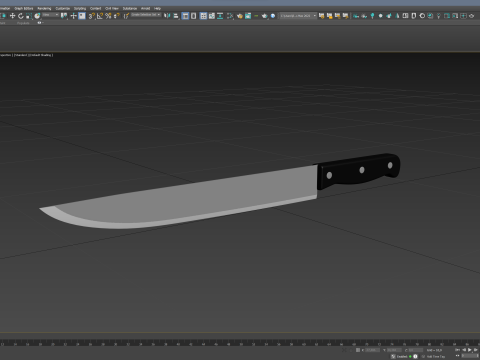 Kitchen Knife 3D Модель