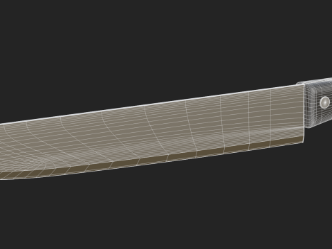 Kitchen Knife 3D Модель